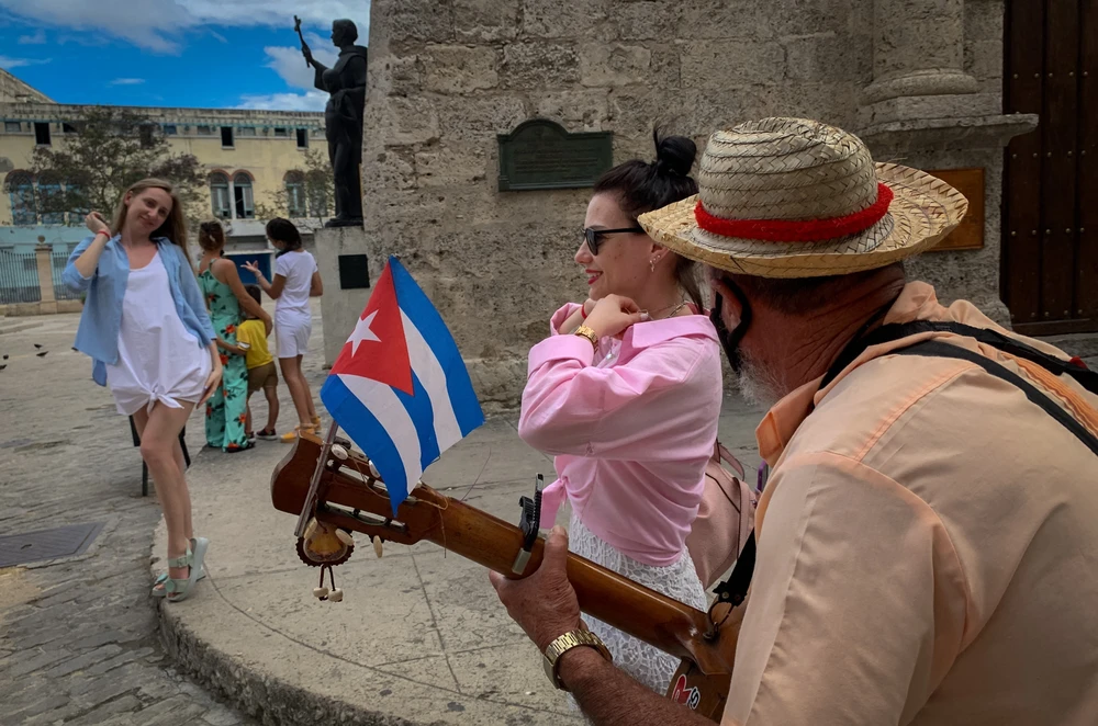 Lượng du khách quốc tế đến Cuba tăng nhanh trong 2 tháng đầu năm nay