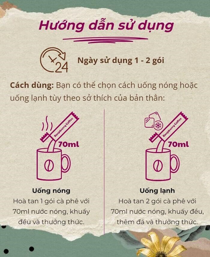 Bị đau bao tử có uống cà phê mâm xôi được không?