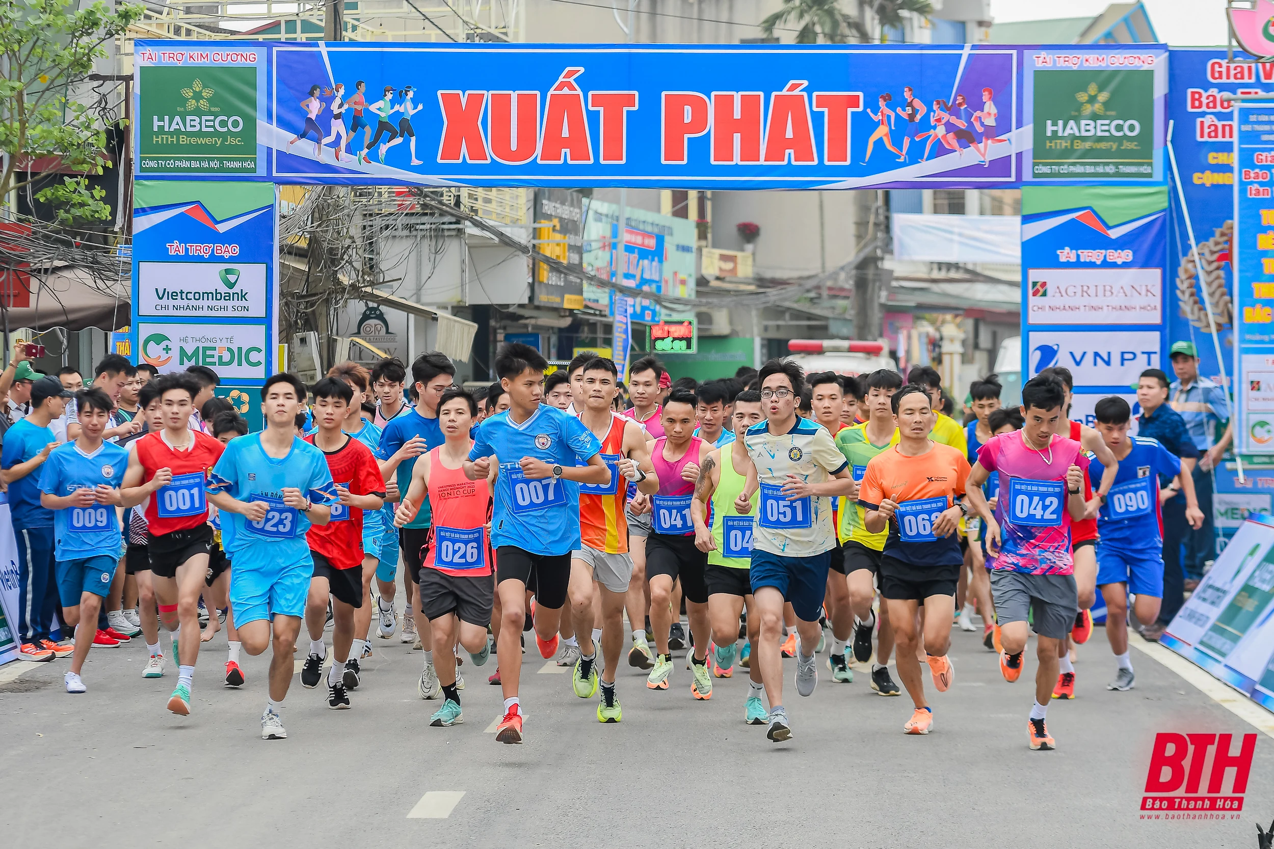 Giải việt dã Báo Thanh Hóa: Những hình ảnh ấn tượng lan tỏa tinh thần “chạy vì sức khỏe cộng đồng”