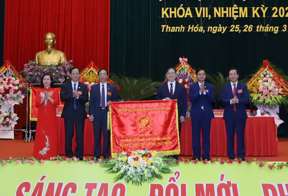 Đại hội đại biểu Liên hiệp các Hội Khoa học và Kỹ thuật Thanh Hóa lần thứ VII nhiệm kỳ 2024-2029: “Đoàn kết - Sáng tạo - Đổi mới - Phát triển”