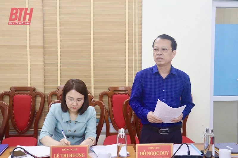 Thọ Xuân và Thiệu Hóa cần nỗ lực hơn nữa để đạt được mục tiêu trong xây dựng nông thôn mới