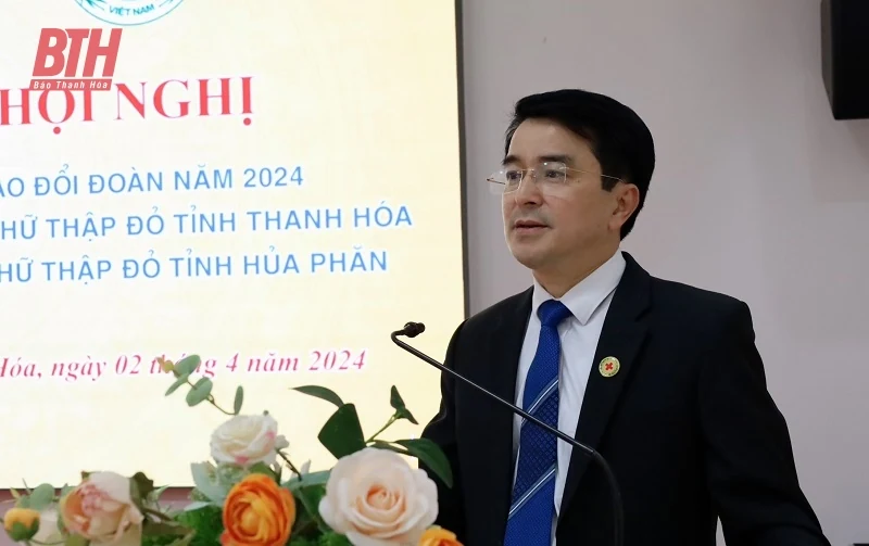 Đẩy mạnh các hoạt động hợp tác giữa Hội Chữ Thập đỏ hai tỉnh Thanh Hóa - Hủa Phăn (Lào)