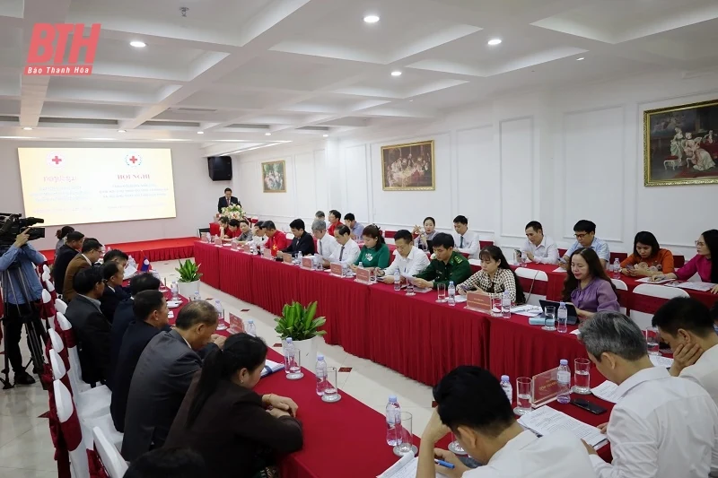Đẩy mạnh các hoạt động hợp tác giữa Hội Chữ Thập đỏ hai tỉnh Thanh Hóa - Hủa Phăn (Lào)