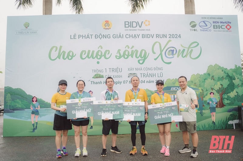 BIDV Thanh Hoá phát động giải chạy “BIDVRUN 2024 - Cho cuộc sống xanh”