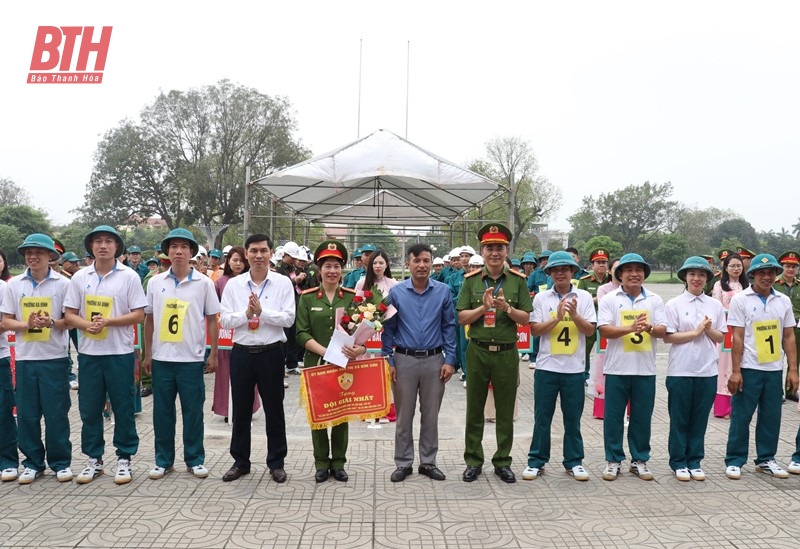 Thị xã Bỉm Sơn tổ chức hội thi nghiệp vụ chữa cháy và cứu nạn, cứu hộ Tổ liên gia an toàn phòng cháy chữa cháy