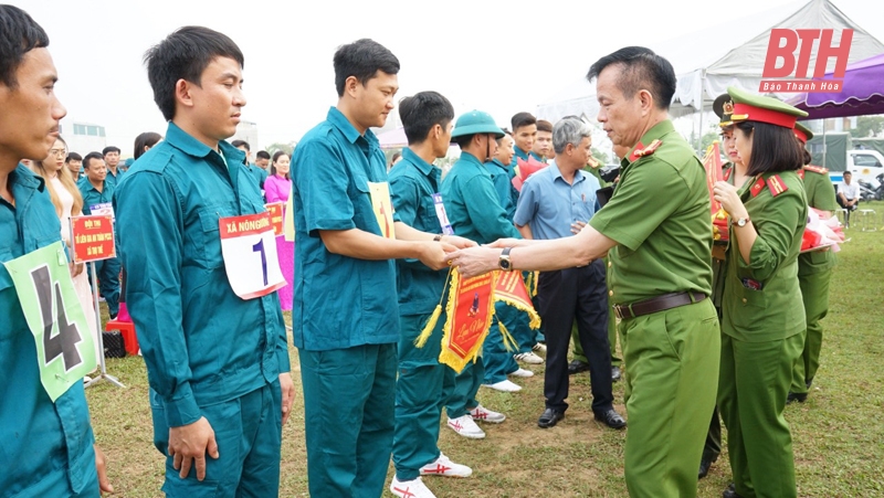 Triệu Sơn: Sôi nổi Hội thi nghiệp vụ chữa cháy và cứu nạn, cứu hộ “Tổ liên gia an toàn phòng cháy, chữa cháy” năm 2024