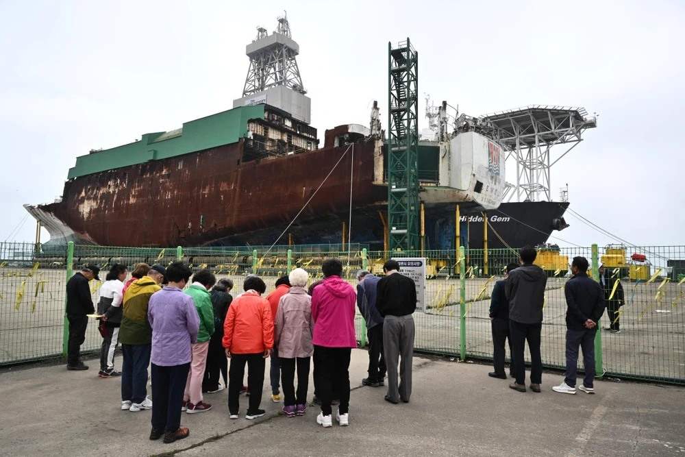 Hàn Quốc tưởng niệm 10 năm xảy ra thảm kịch chìm phà Sewol