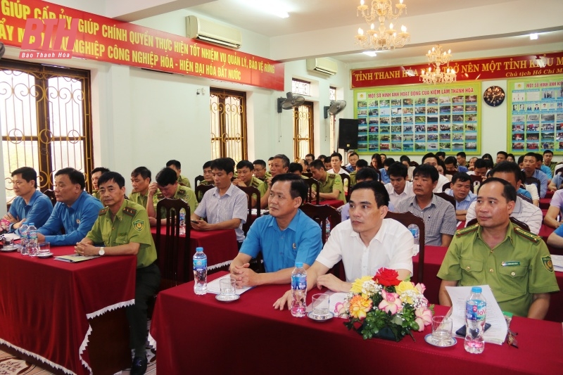 Công đoàn Chi cục Kiểm lâm phát động đợt thi đua cao điểm chào mừng 95 năm Ngày thành lập Công đoàn Việt Nam
