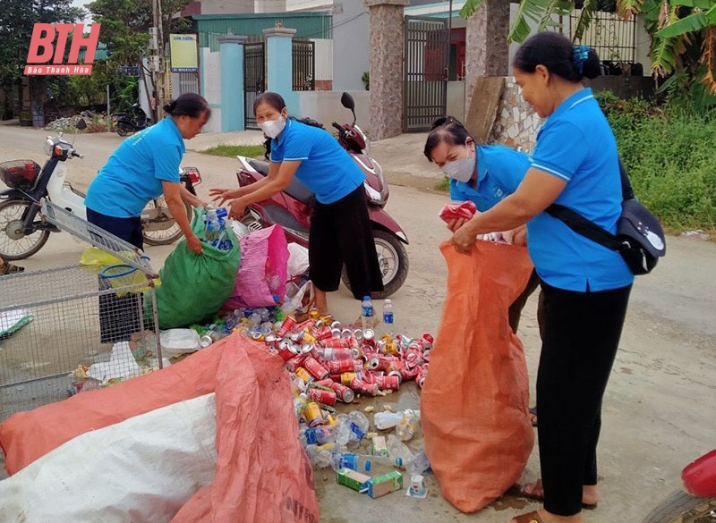 Hiệu quả kép từ mô hình “biến rác thải thành tiền”