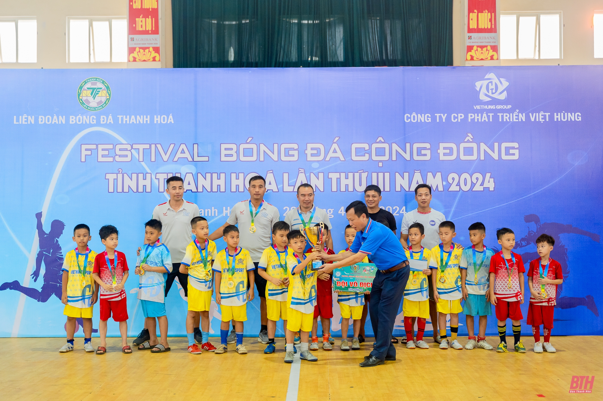 Festival bóng đá cộng đồng tỉnh Thanh Hoá 2024 khép lại đầy cảm xúc