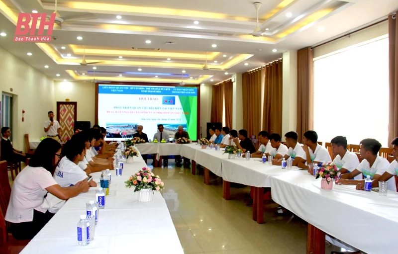 Hội thảo phát triển môn quần vợt bãi biển tại Việt Nam