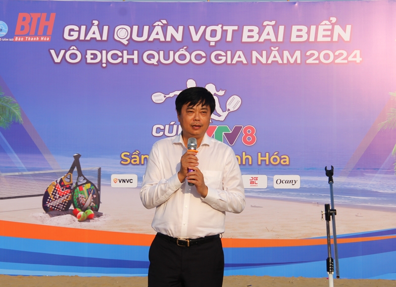 Khởi tranh Giải Quần vợt bãi biển vô địch quốc gia cúp VTV8 - Sầm Sơn Thanh Hóa 2024