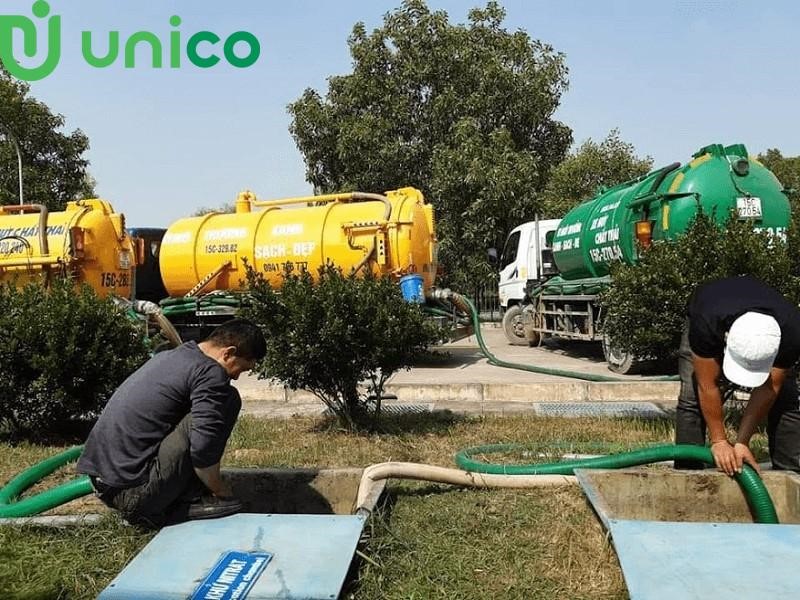 Công ty Vệ sinh môi trường Unico: Địa chỉ hút bể phốt uy tín