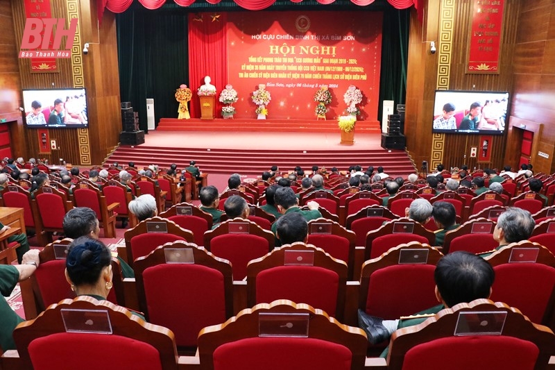 Hội Cựu chiến binh thị xã Bỉm Sơn tổng kết phong trào “Cựu chiến binh gương mẫu”