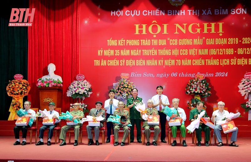 Hội Cựu chiến binh thị xã Bỉm Sơn tổng kết phong trào “Cựu chiến binh gương mẫu”