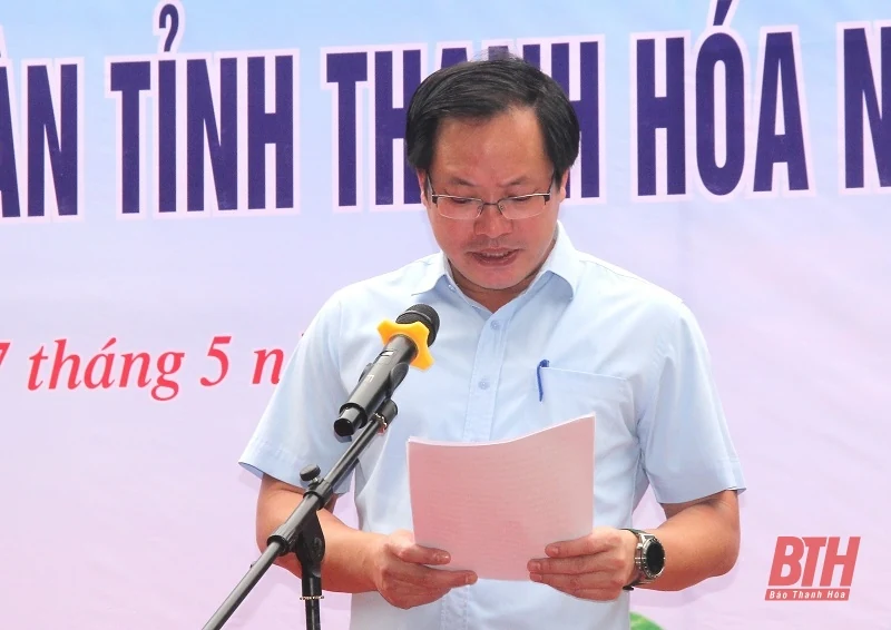 Khai mạc Phiên chợ thực phẩm an toàn năm 2024 tại huyện Thọ Xuân