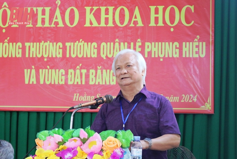 Hội thảo khoa học “Đô thống Thượng tướng quân Lê Phụng Hiểu và vùng đất Băng Sơn”