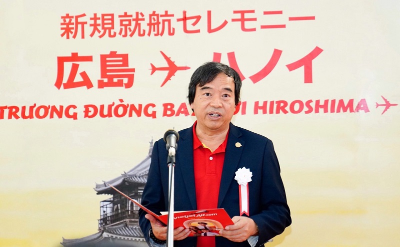 Vietjet khai trương đường bay giữa Hà Nội và Hiroshima