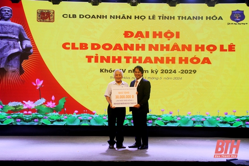 CLB Doanh nhân họ Lê tỉnh Thanh Hóa tiếp tục phát huy truyền thống, góp sức xây dựng quê hương