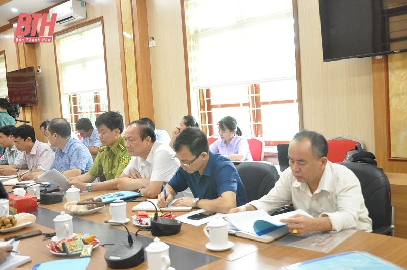 Giám sát Chương trình mục tiêu quốc gia phát triển kinh tế - xã hội tại huyện Thường Xuân