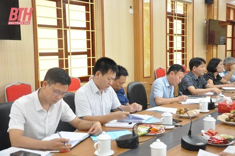 Giám sát Chương trình mục tiêu quốc gia phát triển kinh tế - xã hội tại huyện Thường Xuân
