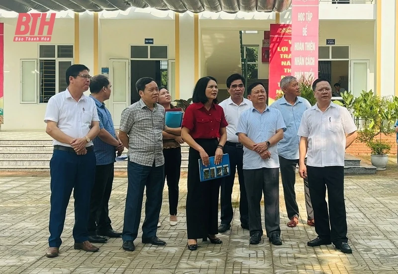 Giám sát Chương trình mục tiêu quốc gia phát triển kinh tế - xã hội tại huyện Thường Xuân