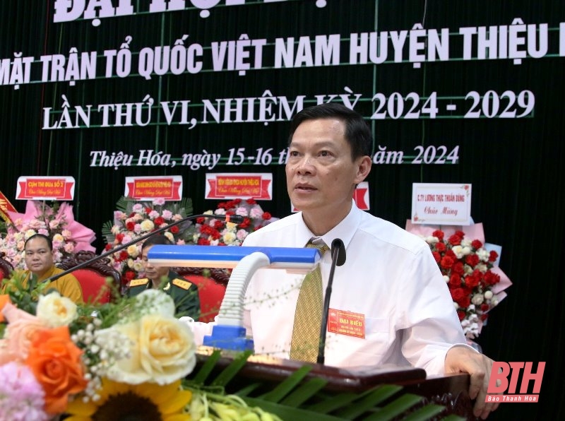 Tiếp tục đổi mới, nâng cao hiệu quả hoạt động, xây dựng huyện Thiệu link vào m88 mới nhất đạt chuẩn nông thôn mới nâng cao vào năm 2025