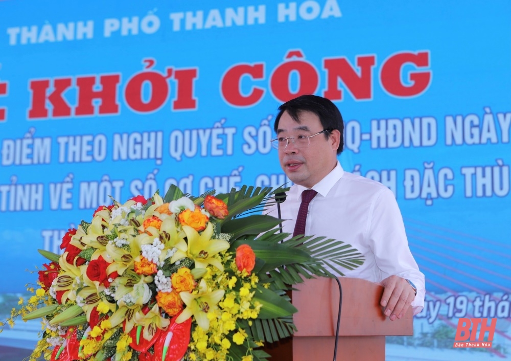 TP Thanh Hóa khởi công các công trình trọng điểm