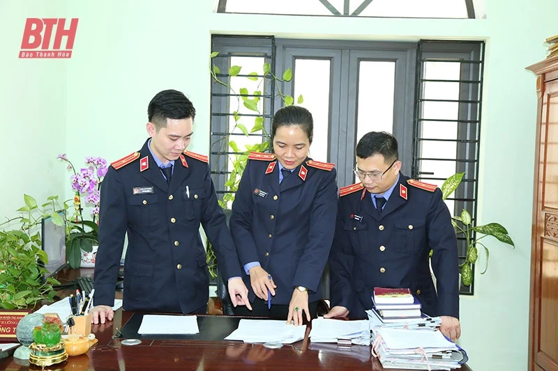 Kiểm sát chặt chẽ các vụ án hình sự trên địa bàn huyện Thọ Xuân