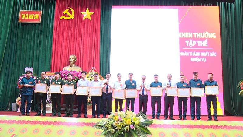 Đại hội thi đua quyết thắng lực lượng vũ trang thị xã Nghi Sơn