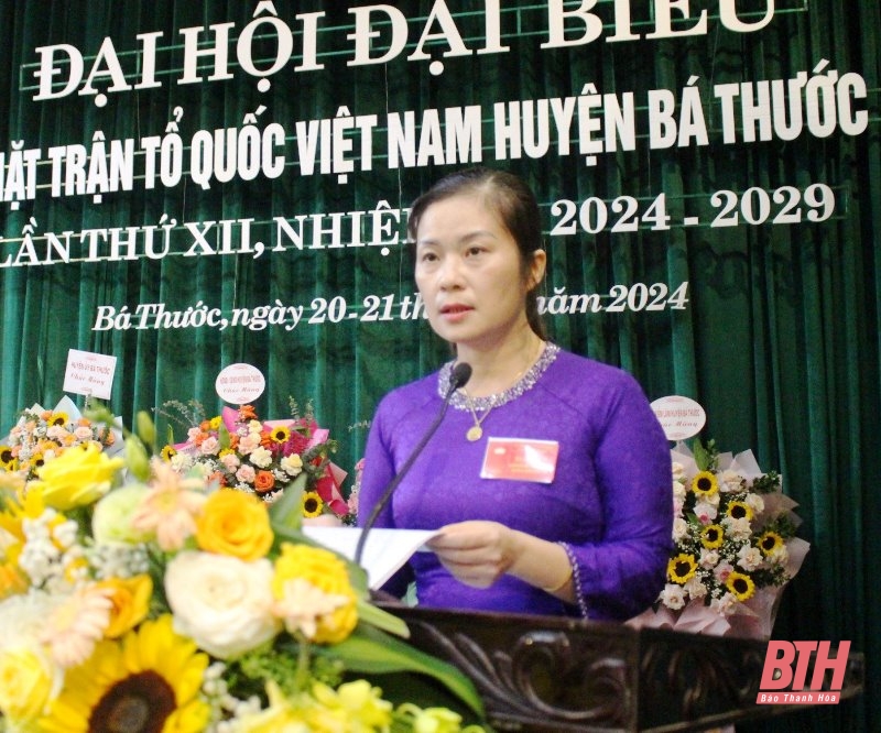 Đổi mới, nâng cao hiệu quả hoạt động của MTTQ các cấp, góp phần đưa Bá Thước thoát nghèo nhanh và bền vững