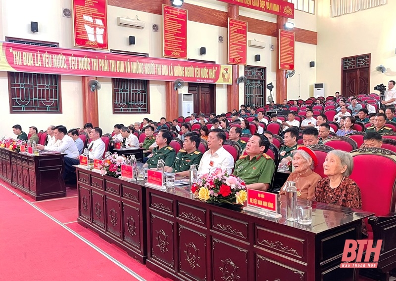 Đại hội Thi đua Quyết thắng lực lượng vũ trang link vào m88 mới nhất Hà Trung giai đoạn 2019-2024