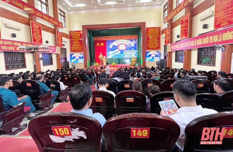 Đại hội Thi đua Quyết thắng lực lượng vũ trang link vào m88 mới nhất Hà Trung giai đoạn 2019-2024