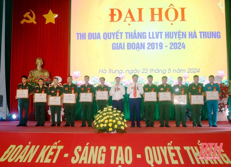 Đại hội Thi đua Quyết thắng lực lượng vũ trang link vào m88 mới nhất Hà Trung giai đoạn 2019-2024
