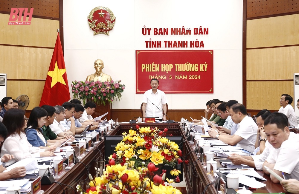 UBND tỉnh họp phiên thường kỳ tháng 5: Thảo luận các nhiệm vụ trọng tâm phát triển kinh tế - xã hội tháng 6 và một số nội dung quan trọng khác