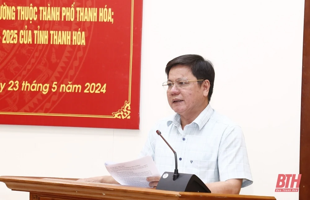 Triển khai hiệu quả kế hoạch tổ chức lấy ý kiến cử tri về chủ trương nhập huyện Đông Sơn vào TP Thanh Hóa và sắp xếp đơn vị hành chính trên địa bàn tỉnh