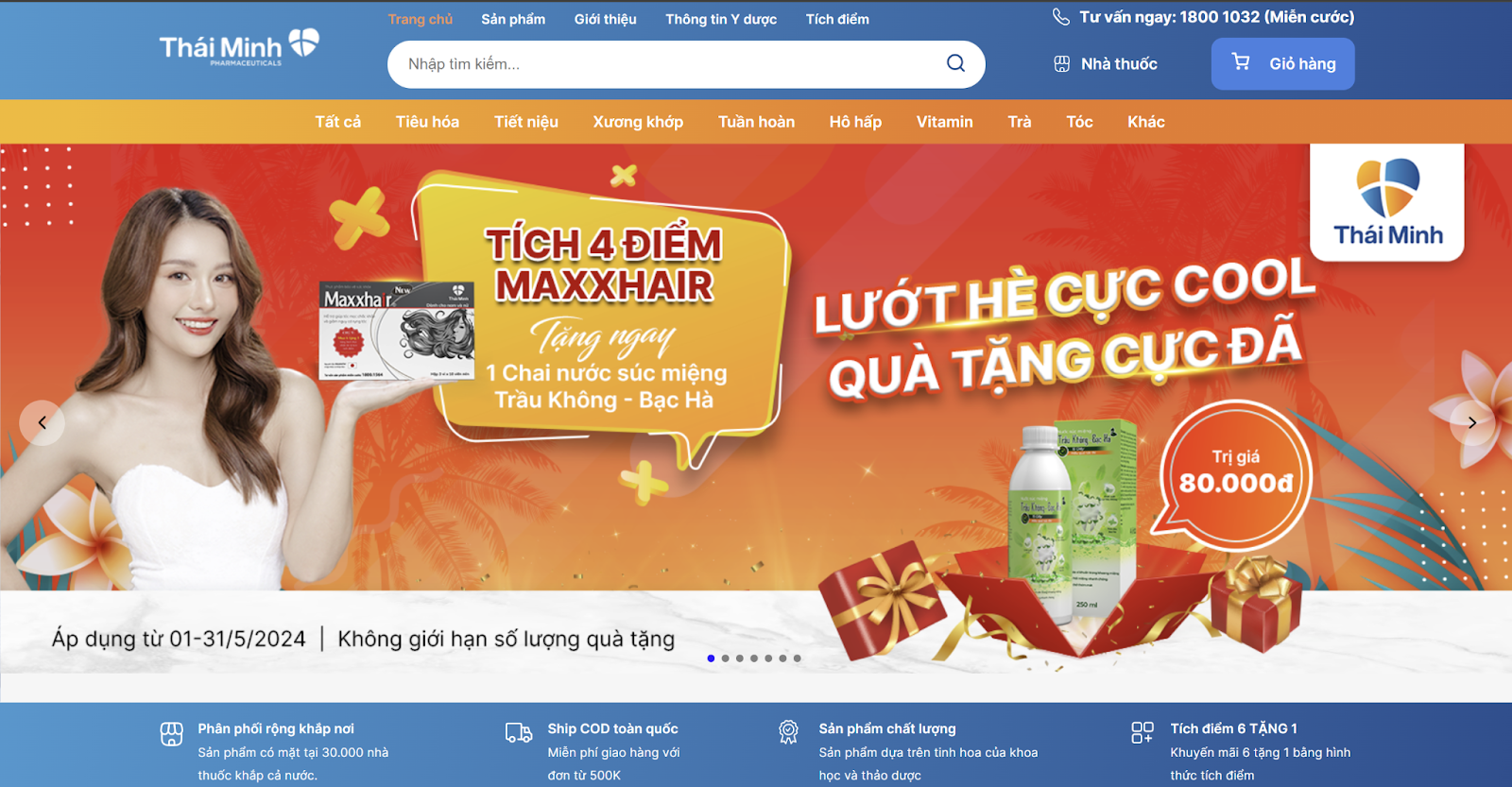 Dược Phẩm Thái Minh - Bảo vệ sức khỏe toàn diện cho người Việt