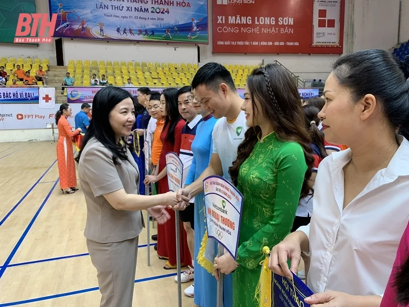 Hơn 1.100 vận động viên dự Hội thao ngành Ngân hàng Thanh Hóa