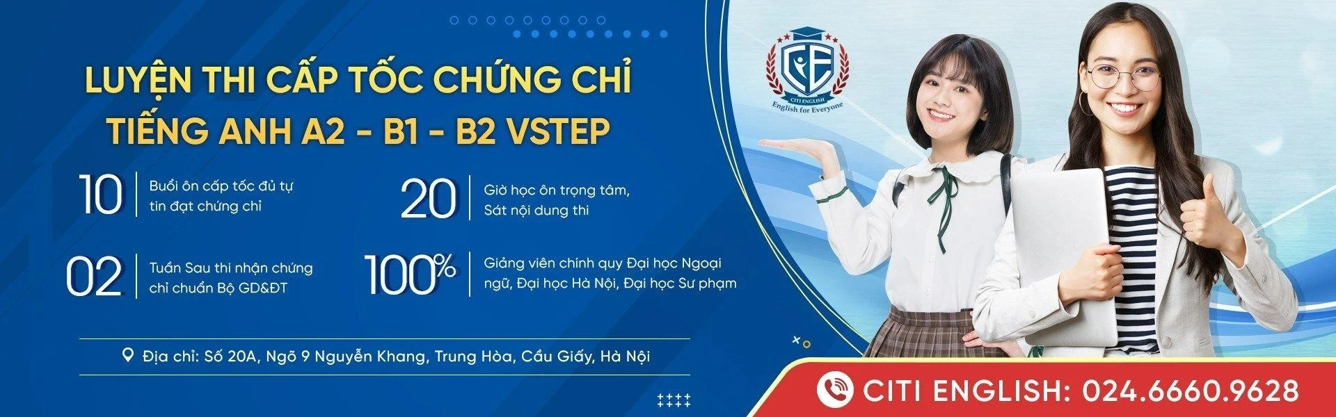 CITI ENGLISH - Nền tảng đào tạo ngoại ngữ trực tuyến cho người đi làm