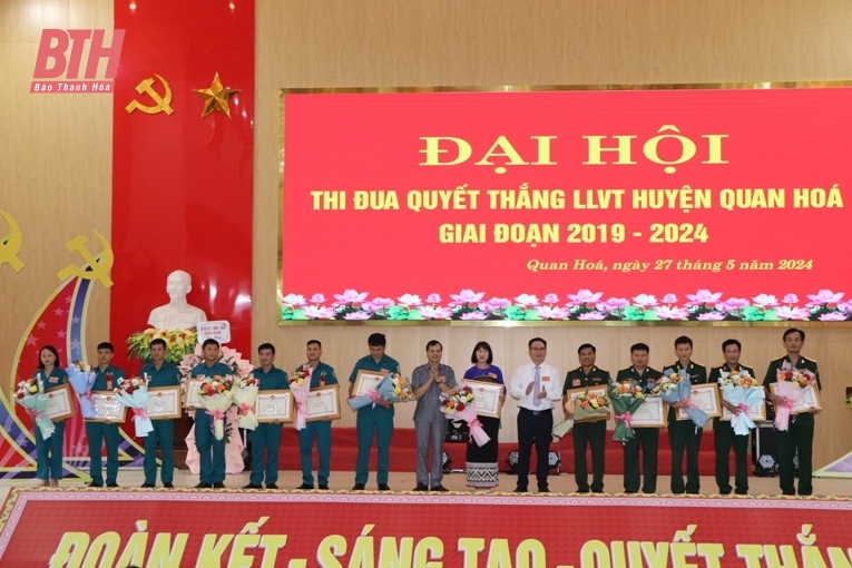 Đại hội thi đua Quyết thắng LLVT huyện Quan Hóa giai đoạn 2019-2024