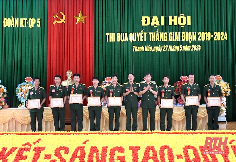 Đoàn Kinh tế - Quốc phòng 5 tổ chức Đại hội Thi đua quyết thắng giai đoạn 2019-2024