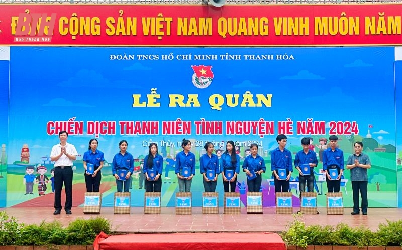 Ra quân Chiến dịch thanh niên tình nguyện hè năm 2024