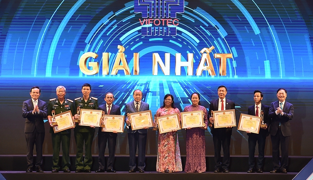 47 công trình đoạt Giải thưởng Sáng tạo Khoa học Công nghệ Việt Nam năm 2023