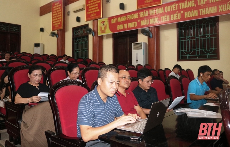 Huyện Hà Trung gặp mặt m88 cá cược thể thao trực tuyến cơ quan báo chí