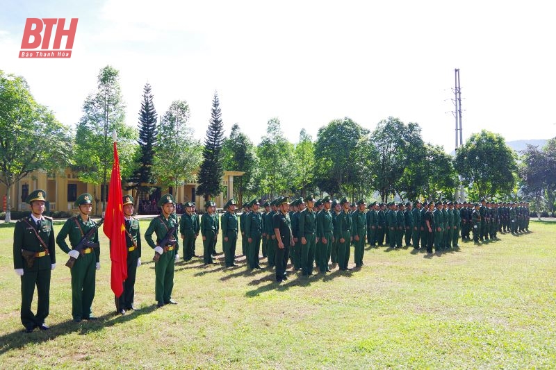 Bộ đội Biên phòng tỉnh tuyên thệ chiến sĩ mới năm 2024