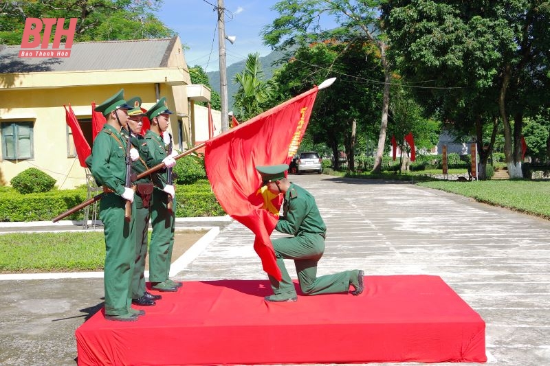 Bộ đội Biên phòng tỉnh tuyên thệ chiến sĩ mới năm 2024