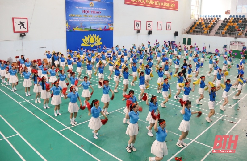 Sôi nổi hội thao công nhân, viên chức, lao động Khu Kinh tế Nghi Sơn và các Khu công nghiệp tỉnh Thanh Hóa 