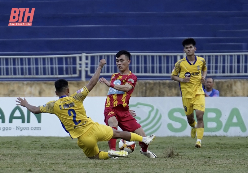 Đông Á Thanh Hóa đánh bại đội chủ nhà Sông Lam Nghệ An ở vòng 23 V.League 1 