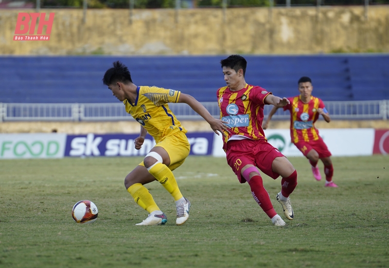 Đông Á Thanh Hóa đánh bại đội chủ nhà Sông Lam Nghệ An ở vòng 23 V.League 1 