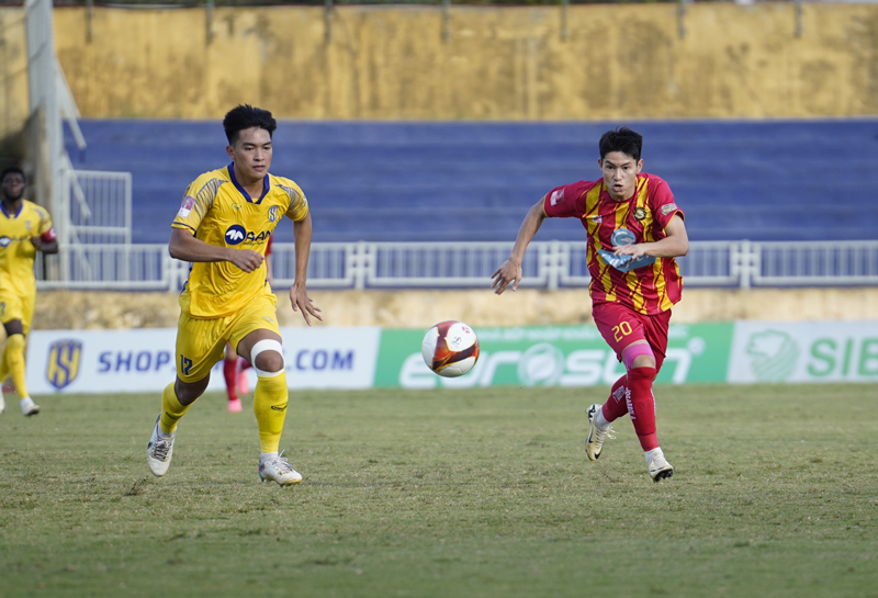 Đông Á Thanh Hóa đánh bại đội chủ nhà Sông Lam Nghệ An ở vòng 23 V.League 1 